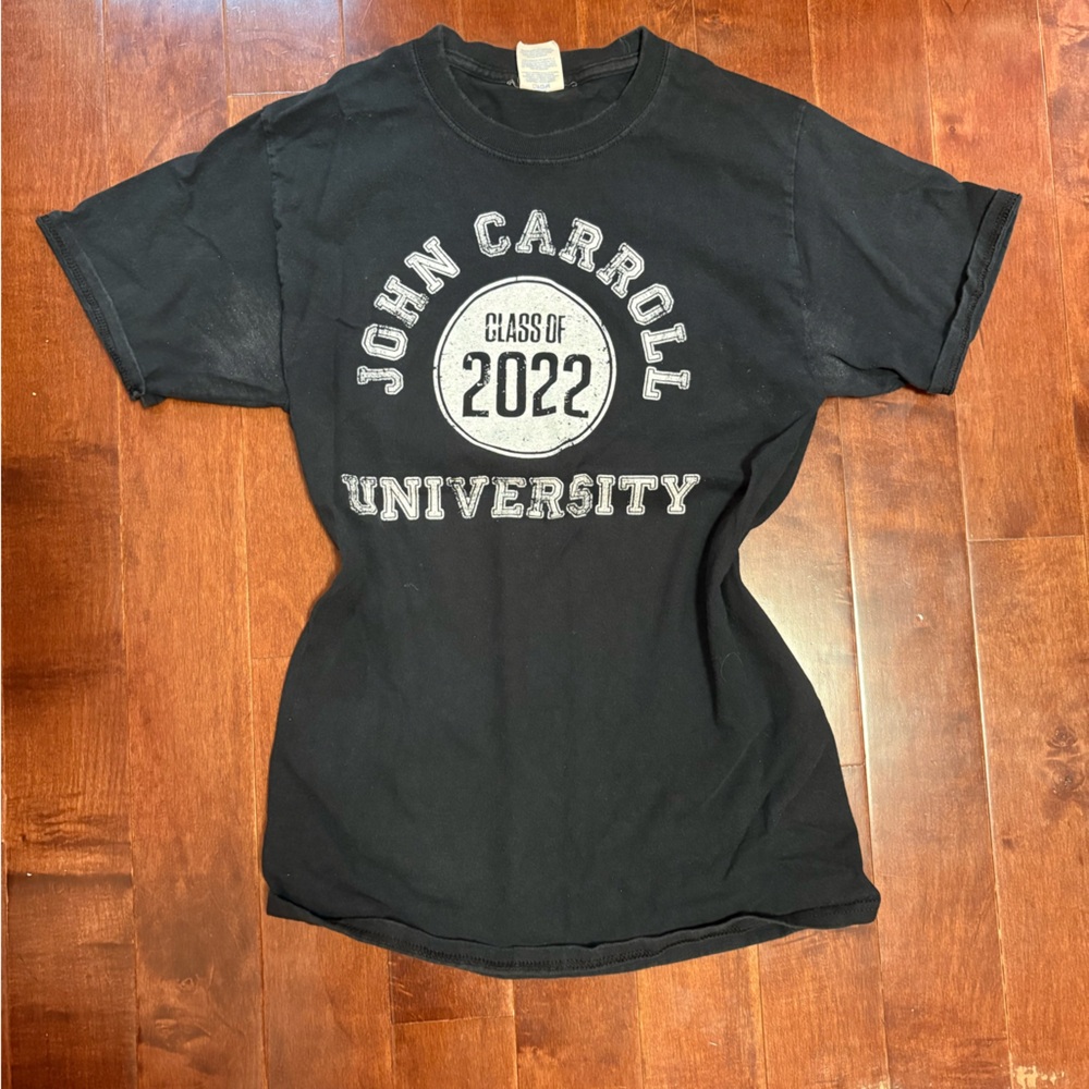 John Carroll University Black Short Sleeve T Shirt Size Small